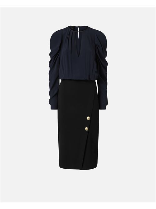 Abito longuette sfiancato combinato PINKO | 105828A2U8/ZE3